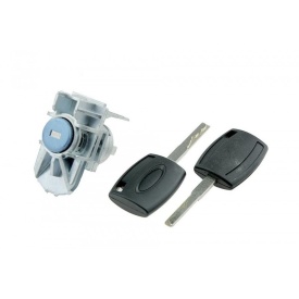 Incuietoare butuc broasca usa fata stanga si set chei compatibil Ford B-MAX 2012-2017, C-MAX 2003-2011, Fiesta 2009-2017, Focus II 2004-2011, Focus 2010-2018, C-MAX 2007-2010, Galaxy 2006-2015, Kuga 2008-2012, Mondeo 2007-2014, S-MAX 2006-2015