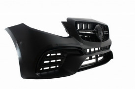 Kit Exterior compatibil cu Mercedes E-Class W213 2016-2019 E63 Design Ornamente Tobe Negre - Img 4