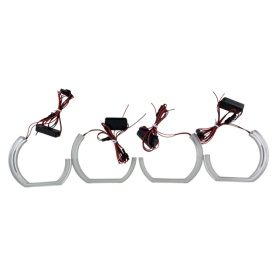 Kit LED Angel Eyes compatibil BMW seria 3 E90, E91, E92, E93, Seria 5 F10 2010-2017 - Img 4