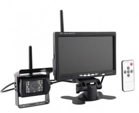 Kit marsarier wireless cu camera si display de 7" inch 12V~24V pentru Camioane, Autocare, Bus-uri - Img 5