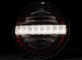 Lampa ceata si pozitie, 2 suruburi LED, fi140,12-24V, FT-214-LED Fristom - Img 5