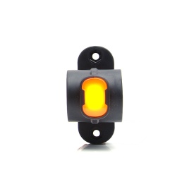 Lampa de gabarit, lumina de clarificare, Stanga-Dreapta, LED, Alb/Rosu/Portocaliu, 12-24V, WAS Polonia 1097 W148.3 - Img 2