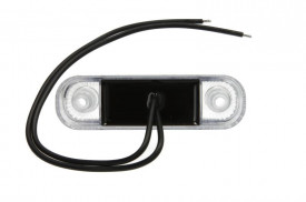 Lampa de poziţie Stanga/Dreapta cu LED-uri, roşu 12V-24V - Img 2