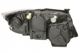 Lampa frontala Stanga H7/H7, electric, cu motoras, culoare negru/cromat compatibil BMW seria 3 E90, seria 3 E91 2008-2012 - Img 2