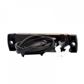 Lampa gabarit 100x32, LED, galbena, cu suport cu 2 urechi, 12-36V, Fristom - Img 2