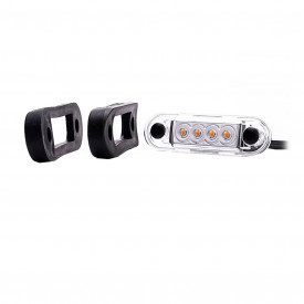 Lampa gabarit, 84x27, LED, slim, galbena, FT-073Z Fristom - Img 8