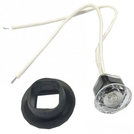 Lampa gabarit fi28, cu LED, incastrabila, rosie FT-074C Fristom - Img 5