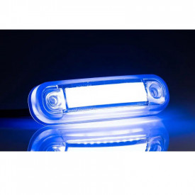 Lampa gabarit, LED, albastra, 12-36V, FT-045N Fristom - Img 2