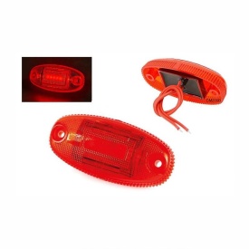 Lampa gabarit, LED, rosie, 12-24V, FT-068 C Fristom - Img 4