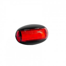 Lampa gabarit, LED, rosie, 12-36V, cu suport, FT-067 C Fristom - Img 1