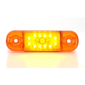 Lampa gabarit Lumina de clarificare Dreapta sau Stanga LED Portocaliu 12-24V, WAS Polonia - Img 4