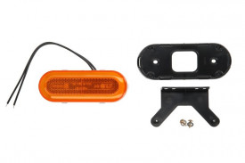 Lampa gabarit, lumina de clarificare, LED neon, Portocaliu, 12-24V WAS Polonia 1399 W198N - Img 2
