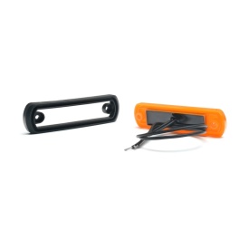 Lampa gabarit, Lumina de clarificare, LED, Portocaliu 12-24V, WAS Polonia 1341 W189N - Img 6
