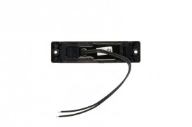 Lampa gabarit, Lumina de clarificare, LED, Portocaliu, 12-24V, WAS Polonia 1235 W45NS - Img 3