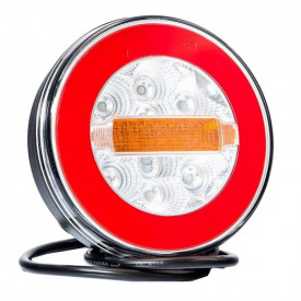 Lampa spate, 3 functii, hamburger, LED neon, cu fire, FT-113 Fristom - Img 1