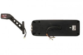 Lampa spate camion, universala, 8 functii, cu fire, lampa gabarit inclusa, partea stanga - Img 2