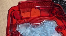 Lampa Stop Auto universala cu cabluri, partea stanga, 12V -24V compatibil remorca, rulota, autobuz, camion, Daf, Scania, Volvo, Mercedes, Man, Produs Deteriorat - Img 10