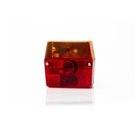 Lampa Stop Auto universala model MD002 compatibil 12V-24V camion, remorca, rulota, culoare galben rosu
