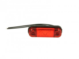 Lumina de clarificare Dreapta/Stanga LED, Rosu 12-24V