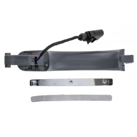 Maner exterior deschidere usa fata sau spate, partea dreapta compatibil Audi Q7 Facelift 2010-2018, culoare crom - Img 2