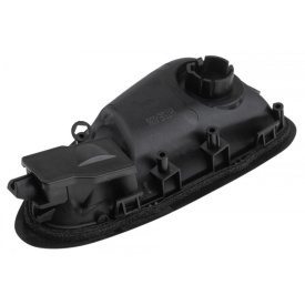 Maner interior usa fata stanga compatibil Seat Ibiza 4 2009-2017 montare partea stanga, culoare argintiu mat pentru autovehicule cu reglaj manual al oglinzilor exterioare - Img 2