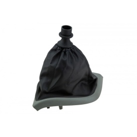 Manson schimbator viteze cu rama compatibil Peugeot Boxer 2006-2023, piele ecologica, negru