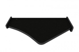 Masa bord camion compatibil cu Renault Premium 2005->, Mocheta margine negru - Img 2