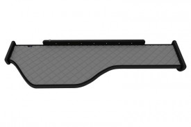 Masa bord camion cu led compatibil cu DAF XF106 2014->, Piele ecologica gri - Img 4