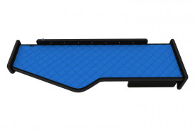 Masa bord camion cu led compatibil cu Scania R 2011-2016, Piele ecologica albastru - Img 3