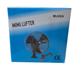 Mini Ventilator MJ40A pentru masini, microbuze și rulote, 12V, 24V, culoare negru - Img 3