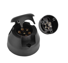 Mufa pentru remorca din plastic 7 pini 12V mama - Img 3