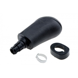 Nuca schimbator de viteze compatibil cu Mercedes Clasa A W169 2004-2012, Clasa C W202 1992-2001, W203 2000-2007, CLK W208 1997-2003, Clasa E W210, Clasa B W245 2005-2011, Vito W638 1996-2003, 6 trepte, negru cu crom - Img 3