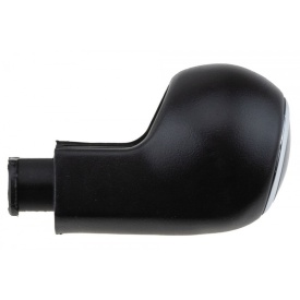 Nuca schimbator de viteze compatibil cu Opel Astra H 2004-2010, 6 trepte, culoare negru cu crom - Img 2