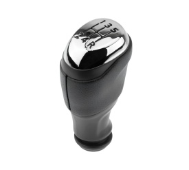Nuca schimbator de viteze compatibil cu Renault Clio 4 IV 2012-2021, 5 trepte, culoare negru cu crom