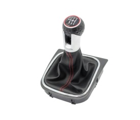 Nuca schimbator viteze si manson compatibil VW Golf 5 V, 6 VI 2004-2012, 6 viteze, GTI Design - Img 1