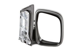 Oglinda retovizoare completa DREAPTA compatibil cu VW CADDY 2004-2015 (manual, convexa)