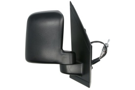 Oglinda retovizoare completa, (mecanic, convexa) parte montare DREAPTA compatibil cu FORD TRANSIT 2002-2006 - Img 2