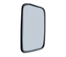 Oglinda retovizoare laterala universala exterioara 30x18 cm, pentru camioane, tractoare, utilaje agricole, prindere metalica cu surub