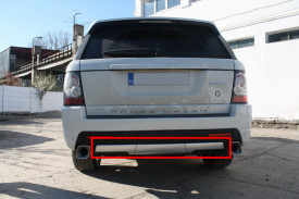 Ornament Bandou Bara Spate compatibil Range ROVER Sport 2005-2013 L320 Autobiography Design - Img 3