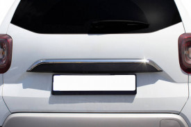 Ornament inox pentru numar compatibil Dacia Duster 2018->, OMSALINE - Img 2