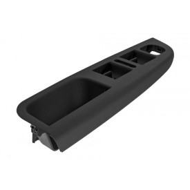 Ornament maner usa interior stanga fata compatibil VW Golf 5 2003-2008, Jetta 2005-2010 culoare negru