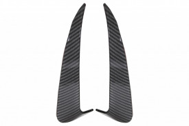 Ornamente Bara Spate Flapsuri compatibil cu Mercedes C Class W205 2014-2020 Carbon Film - Img 3