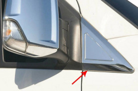 Ornamente oglinda triunghi inox compatibil MERCEDES SPRINTER W907 2018-> - Img 3