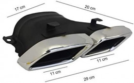 Ornamente tobe compatibil cu sistemul de evacuare Mercedes Benz C-Class GLE W166 GLC W253 X253 C253 - Img 4