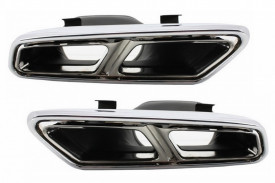 Ornamente tobe compatibil cu sistemul de evacuare Mercedes S-Class W222 E-Class W212 S212 Facelift CLS W218 SL-Class R231 E65 S65 SL65 Design - Img 2
