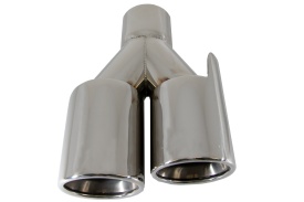 Ornamente Tobe Evacuare compatibil cu BMW Seria 3 E46 E90 E92 E93 F30 F31 Seria 4 F32 F33 F36 Seria 5 E60 F10 F11 G30 Seria 6 F06 F12 F13 M3 M5 M-Power Design - Img 6