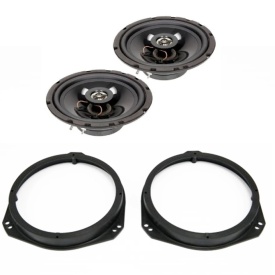 Pachet difuzoare auto usi fata pentru Opel Astra H 2004-2010, Opel Corsa D 2006-2014, CL Italia