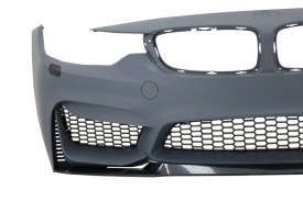 Pachet Exterior compatibil BMW Seria 4 F36 2013-2019 M4 Look Gran Coupe Fara Proiectoare - Img 8
