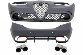 Pachet Exterior compatibil cu Alfa Romeo Giulia 952 Q4 2016-> Quadrifoglio Racing Design