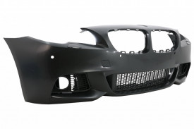 Pachet Exterior compatibil cu BMW F10 Seria 5 2011-2014 M-Technik Design - Img 5